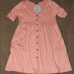 shop hopes peach dress